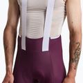 Pánske cyklistické šortky Rapha Brevet Element Cargo Bib Shorts plum/white 3