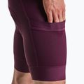 Pánske cyklistické šortky Rapha Brevet Element Cargo Bib Shorts plum/white 4