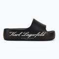 Dámske nazúvaky KARL LAGERFELD Kobo II Hotel black eco eva