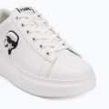Dámske topánky KARL LAGERFELD Kapri Nft Lo Lace white leather 7