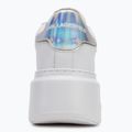 KARL LAGERFELD dámske topánky Anakapri Signia white leather w/silver 6
