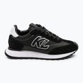KARL LAGERFELD dámske topánky Kairo Kl Sidetrim black leather/textille