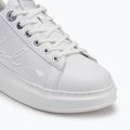 Dámske topánky KARL LAGERFELD Kapri Signia Shine white leather/mono 7