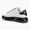 KARL LAGERFELD pánske topánky Kapri Kushion Outline Nft white leather w/black 3