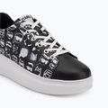 Dámske topánky KARL LAGERFELD Kapri Twin Nft Graffiti black/white leather 7