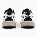 KARL LAGERFELD dámske topánky Orion Sidetrim black leather/textile w/white 3