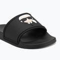 Dámske nazúvaky KARL LAGERFELD Kondo 2.0 NFT black rubber 7