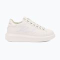 KARL LAGERFELD dámske topánky Kapri Cornelly Signia Stitch white leather/mono