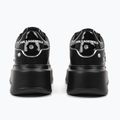 KARL LAGERFELD dámske topánky Anakapri Autograph Studs black leather w/silver 2