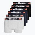 Ellesse Millaro boxerky 6 párov black/grey/navy