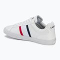 Lacoste pánska obuv 45CMA0055 white/navy/red 3