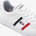 Lacoste pánska obuv 45CMA0055 white/navy/red 12