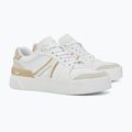 Dámske topánky Lacoste L002 Evo Monograms white/light brown 8