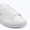 Detské topánky  Lacoste Carnaby Jr white/light pink 7