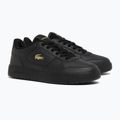 Dámske topánky Lacoste Court Ace Leather black/gold 2