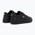 Dámske topánky Lacoste Court Ace Leather black/gold 3