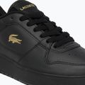 Dámske topánky Lacoste Court Ace Leather black/gold 6
