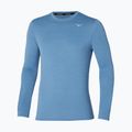 Mizuno Impulse Core Tee parisian blue pánske tričko s dlhým rukávom