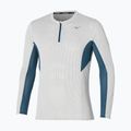 Pánske bežecké oblečenie s dlhým rukávom Mizuno Dryaeroflow Half Zip nimbus cloud