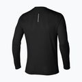 Pánske bežecké tričko s dlhým rukávom Mizuno Dryaeroflow Half Zip black 2