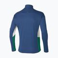 Pánske bežecké tričko Longsleeve Mizuno Hybrid estate blue 2