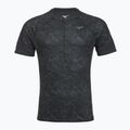 Pánske bežecké tričko Mizuno Graphic Trail Tee black