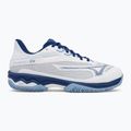Dámské tenisové boty Mizuno Wave Exceed Light 2 CC white/ bellwether blue/ bel air blue 2