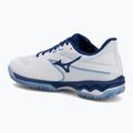Dámské tenisové boty Mizuno Wave Exceed Light 2 CC white/ bellwether blue/ bel air blue 3