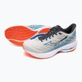 Pánske bežecké topánky Mizuno Wave Rider 28 nimbus cloud/blue pace/igniotion red 9