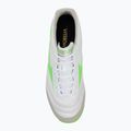 Pánske kopačky Mizuno Morelia Sala Elite TF white/neon green/galaxy silver 5