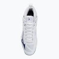 Volejbalové topánky Mizuno Wave Dimension Mid biele/bellwether modré/belairblu 5