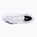 Volejbalové topánky Mizuno Wave Dimension Mid biele/bellwether modré/belairblu 11