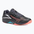 Volejbalová obuv Mizuno Thunder Blade Z black/neon flame/peacock blue