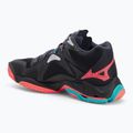 Volejbalová obuv Mizuno Wave Lightning Z8 Mid black/neon flame/peacock blue 3