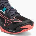 Volejbalová obuv Mizuno Wave Lightning Z8 Mid black/neon flame/peacock blue 7