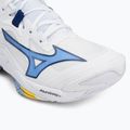 Volejbalová obuv Mizuno Wave Lightning Z8 Mid white/bellwether blue/bel air blue 7