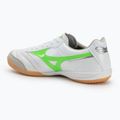 Pánske kopačky Mizuno Morelia Sala Elite IN white/neon green/galaxy silver 3