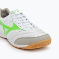 Pánske kopačky Mizuno Morelia Sala Elite IN white/neon green/galaxy silver 7