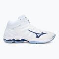 Volejbalová obuv Mizuno Wave Voltage 2 Mid white/bellwether blue/bel air blue 2