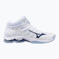 Volejbalová obuv Mizuno Wave Voltage 2 Mid white/bellwether blue/bel air blue 8