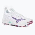 Volejbalová obuv Mizuno Wave Momentum 3 white/violet indigo/camellia rose