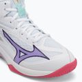Dámska volejbalová obuv Mizuno Thunder Blade Z Mid white/violet indigo/camelliaros 7