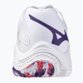 Dámske volejbalové topánky Mizuno Wave Lightning Z8 biele/fialové indigo/camelliaros 10