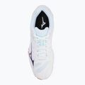 Volejbalová obuv Mizuno Wave Voltage 2 white/violet indigo/camellia rose 5
