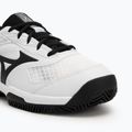 Pánské tenisové boty Mizuno Break Shot 5 CC white/ black/ harbor mist 7