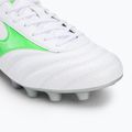 Pánske kopačky Mizuno Morelia II Club Md white/neon green/galaxy silver 7