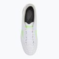 Pánske kopačky Mizuno Morelia Neo IV Pro Md white/neon green/cool gray 3c 5