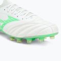 Pánske kopačky Mizuno Morelia Neo IV Β Elite MD white/neon green/cool gray 3c 7