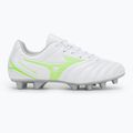 Detské kopačky Mizuno Monarcida Neo III Select Jr Md white/neon green 2