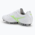 Detské kopačky Mizuno Monarcida Neo III Select Jr Md white/neon green 3